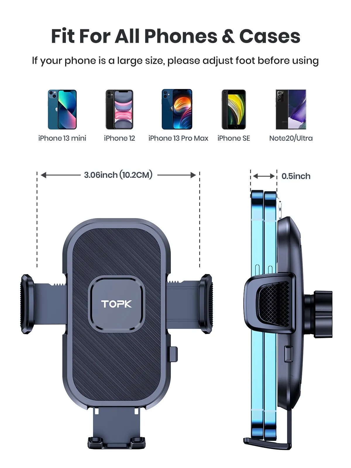 topk support de téléphone de voiture support par gravité pour iphone xiaomi samsung support mobile de voiture pour tableau de bord pare brise support de téléphone pour grille d'aération topk support de téléphone de voiture support par gravité pour iphone xiaomi samsung support mobile de voiture pour tableau de bord pare brise support de téléphone pour grille d'aération