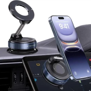 support magnétique pour voiture, version améliorée, réglage multi angles, aimant puissant, pliable, support de téléphone pour navigation automobile