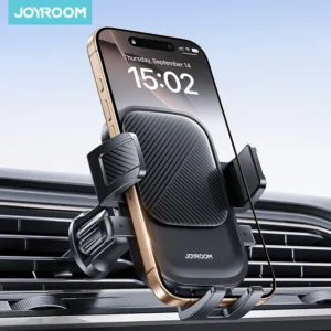 joyroom support de téléphone portable universel mains libres, rotation à 360 °, pour grille d'aération de voiture, pour 4.7 à 6.9