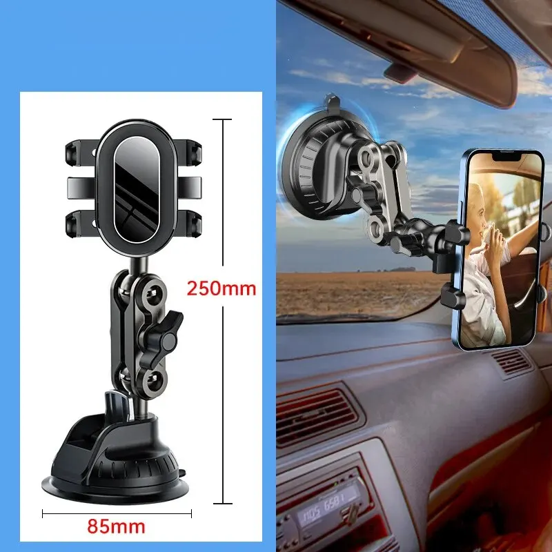 support de téléphone de voiture à aspiration de bras magique universel, montage vidéo statique, pare brise, fenêtre, verre, prise de vue vlog support de téléphone de voiture à aspiration de bras magique universel, montage vidéo statique, pare brise, fenêtre, verre, prise de vue vlog