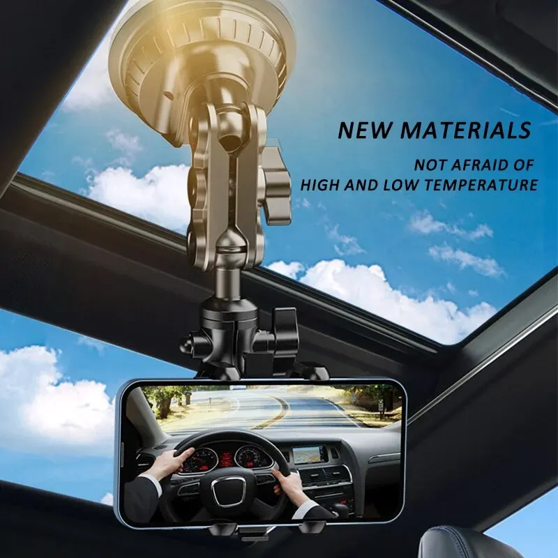 support de téléphone de voiture à aspiration de bras magique universel, montage vidéo statique, pare brise, fenêtre, verre, prise de vue vlog support de téléphone de voiture à aspiration de bras magique universel, montage vidéo statique, pare brise, fenêtre, verre, prise de vue vlog