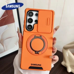 armure militaire toboggan caméra protection support magnétique étui samsung s26 s25 fe s24 s23 s25 ultra s22 plus s21 a56 a36 a16 couverture